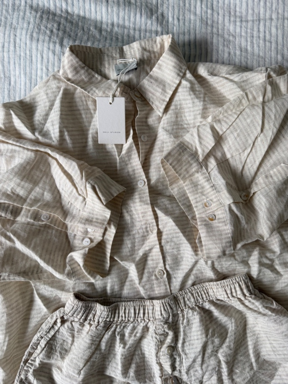 Deiji Studios Linen Story Stripe Set 03 in SM - Picture 2 of 2
